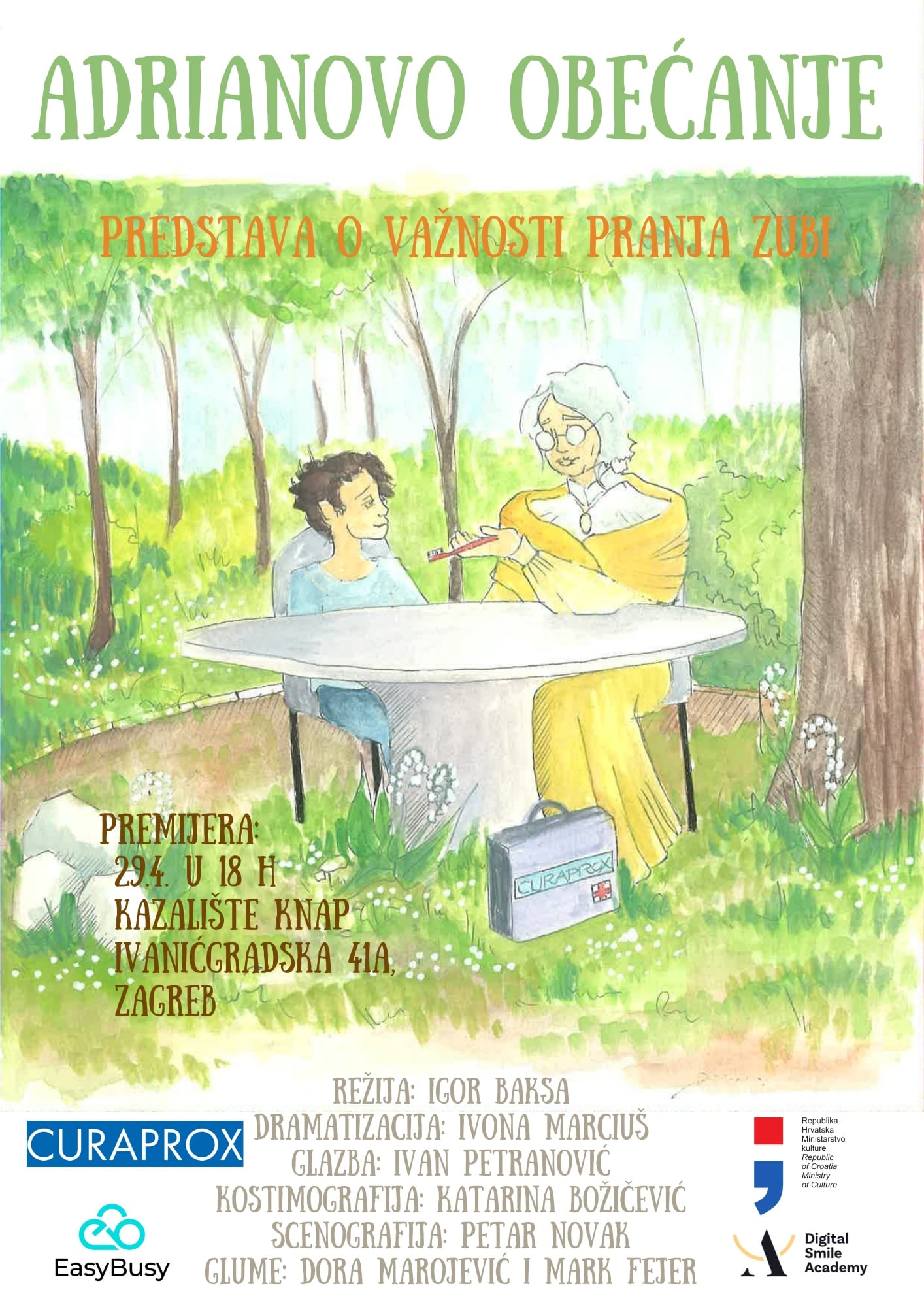 Scena iz predstave Adrianovo obećanje